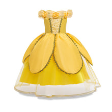 Cargar imagen en el visor de la galería, Vestido amarillo estilo princesa Bella
