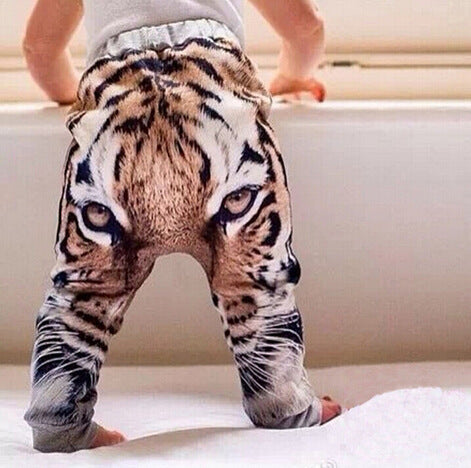 Pantalón de tigre animal print