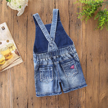 Cargar imagen en el visor de la galería, Jardinera short jeans
