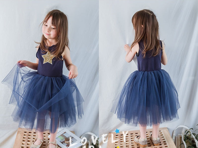 Vestido estrella con tutu