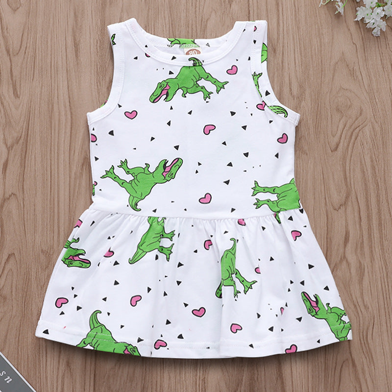 Vestido dino animal