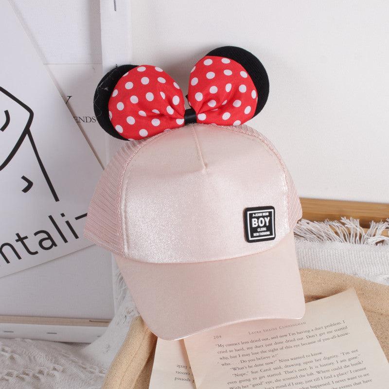 Gorra kepi con orejas de minnie ajustable