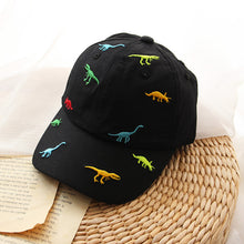 Carregar imagem no visualizador da galeria, Gorra kepi bordado de dino ajustable
