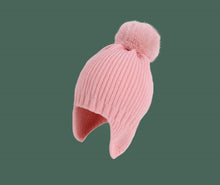 Cargar imagen en el visor de la galería, Gorra tapa orejas con pompon
